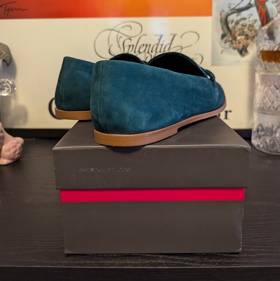 Vince Camuto - size 8 - Jade True Suede Loafers - Picture 6 of 8